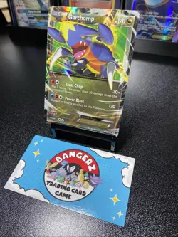 GARCHOMP EX XY09 BLACK STAR PROMO HOLO ENGLISH TCG POKEMON CARD - Image 2