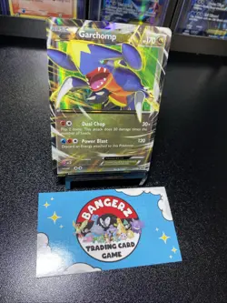 GARCHOMP EX XY09 BLACK STAR PROMO HOLO ENGLISH TCG POKEMON CARD - Image 3