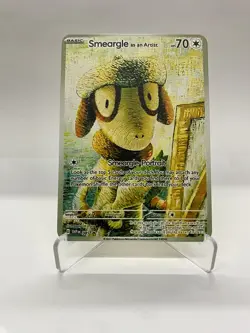 Smeargle Van Gogh Gold Metal Pokemon Card-Collectible Gift Display！ Christmas - Image 2