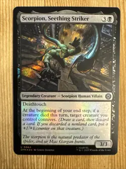 Scorpion, Seething Striker - Foil - SPM - MTG - EN - NM - 0064 - Image 1