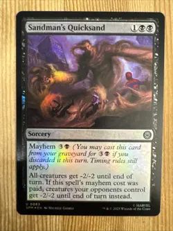 Sandman's Quicksand - Foil - SPM - MTG - EN - NM - 0063 - Image 1