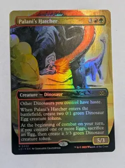 Palani's Hatcher (Borderless) The Lost Caverns of Ixalan Foil - MTG RARE - Image 1