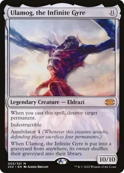 Ulamog, the Infinite Gyre Double Masters 2022 Regular MTG English NM - Image 1