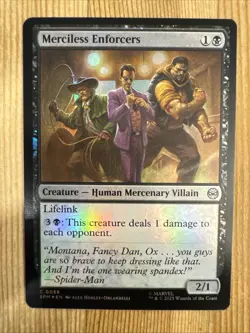 Merciless Enforcers - Foil - SPM - MTG - EN - NM - 0058 - Image 1