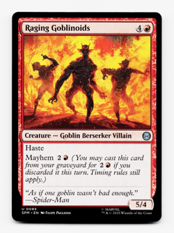 Raging Goblinoids [Marvel's Spider-Man] MTG SPM NM/M 🔥 *Ships Now* - Image 3