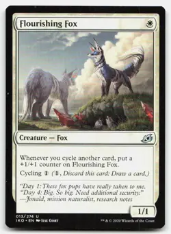MTG Flourishing Fox U Ikoria: Lair of Behemoths 13 LP - Image 1