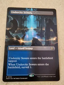Undercity Sewers - #332 (Borderless) Murders at Karlov Manor Regular - Mtg - Image 1