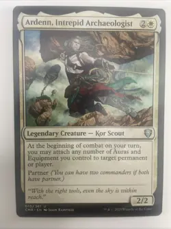 MTG Ardenn, Intrepid Archaeologist U Commander Legends 10 NM - Image 1