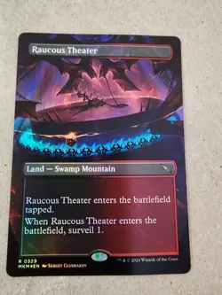 Raucous Theater - #329 Foil - (Borderless) Murders at Karlov Manor - Mtg - Image 1