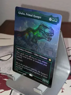 Ghalta, Primal Hunger (Borderless) Foundations Foil #335 MTG Near Mint Rare - Image 2