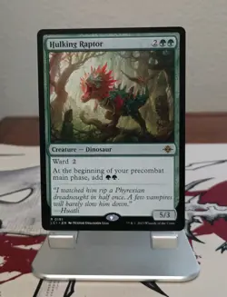 Hulking Raptor The Lost Caverns of Ixalan Regular #191 MTG Near Ming Rare - Image 1