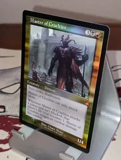 Master of Cruelties (Retro Frame) Ravnica Remastered Foil #373 MTG NM Mythic - Image 2