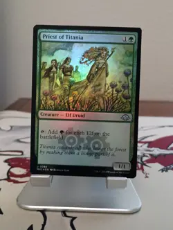 Priest of Titania Modern Horizons 3 Foil #286 MTG Near Mint Uncommon - Image 1