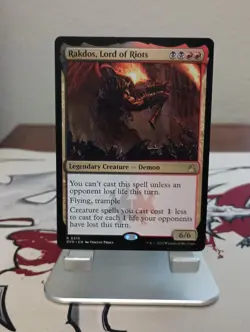 Rakdos, Lord of Riots Ravnica Remastered Regular #215 MTG Near Mint Rare - Image 1