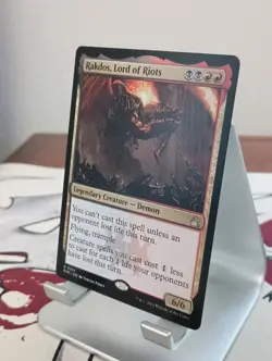 Rakdos, Lord of Riots Ravnica Remastered Regular #215 MTG Near Mint Rare - Image 2