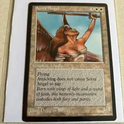 MTG Magic The Gathering - Serra Angel (Shuler) - Oversized Summon 6x9 Promo Card - Image 1