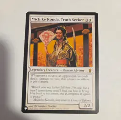1x Michiko Konda, Truth Seeker - NM/M The List MTG Magic - Image 1