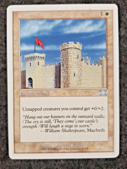 Castle #6 (NM) Classic Sixth Edition 6ED Magic NEVER PLAYED MTG (DS3D1K9) - Image 1