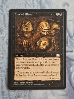 Buried Alive x 2 - Weatherlight - Magic the Gathering - MTG - Light Play - Image 4