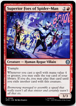 Superior Foes of Spider-Man [Marvel's Spider-Man] MTG SPM NM/M 🔥 *Ships Now* - Image 3