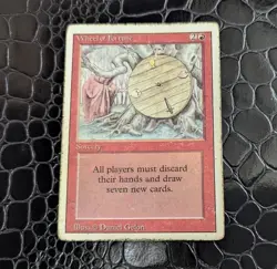 MTG Magic the Gathering Wheel Of Fortune Revised Edition Card - Image 2