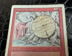 MTG Magic the Gathering Wheel Of Fortune Revised Edition Card - Image 3