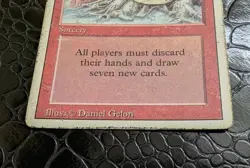 MTG Magic the Gathering Wheel Of Fortune Revised Edition Card - Image 4