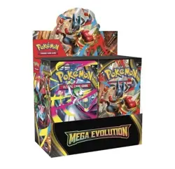Pokemon TCG Mega Evolution Enhanced Booster Box w Promo Topper *IN HAND* - Image 1