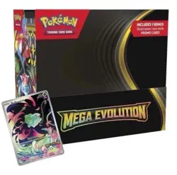 Pokemon TCG Mega Evolution Enhanced Booster Box w Promo Topper *IN HAND* - Image 2