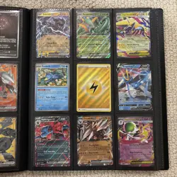 Pokemon Binder With Mixed Lot Of 48 Cards - Image 3
