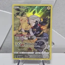 Pokemon TCG Pikachu TG05/TG30 Trainer Gallery Full Art Lost Origin, NM - Image 1
