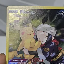 Pokemon TCG Pikachu TG05/TG30 Trainer Gallery Full Art Lost Origin, NM - Image 4