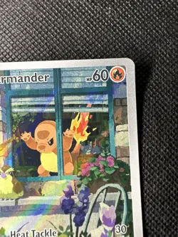 Charmander 044 : Pokemon obsidian Flames Black Promo Cards Holo (look the pics) - Image 5