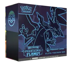 Presale! 11/15 Pokemon Center Phantasmal Flames ETB! Pre-Order! Confirmed Order! - Image 1
