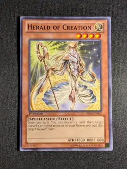 Yugioh - Herald of Creation BP02-EN053 1st Edition Common NM - Image 1