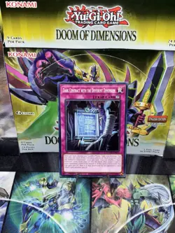 Yugioh 3x Dark Contract with the Different Dimension DOOD-EN073 Common 1st Ed NM - Image 1