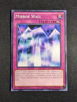 Yugioh - Mirror Wall BP03-EN188 1st Edition Common NM - Image 1
