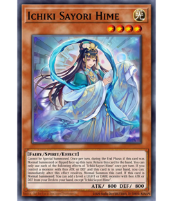 3X Ichiki Sayori Hime DOOD-EN030 SR Doom of Dimensions NM 1st Ed Yugioh - Image 1