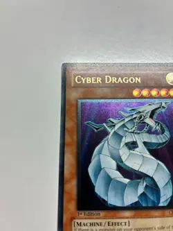 Yugioh Cyber Dragon Ultimate Rare CRV-EN015 1st Edition Cybernetic Revolution - Image 3