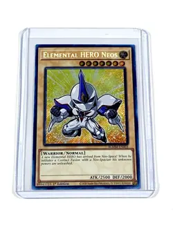 Elemental HERO Neos BLMM-EN003 YuGiOh! Secret Rare 1st Edition - Image 1
