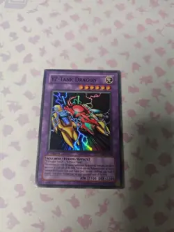 MFC-054 YZ-Tank Dragon Super Rare UNL Edition LP/MP Yugioh Card - Image 2