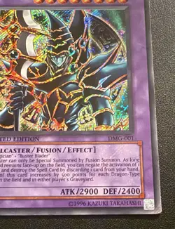 Yugioh Dark Paladin DMG-001 Secret Rare Duel Masters Guide Limited holo Bleed - Image 3