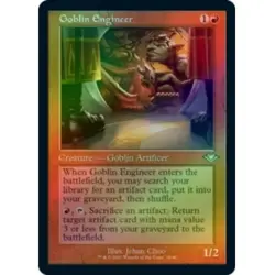 FOIL GOBLIN ENGINEER (RETRO FRAME) Modern Horizons Magic MTG MINT CARD - Image 1