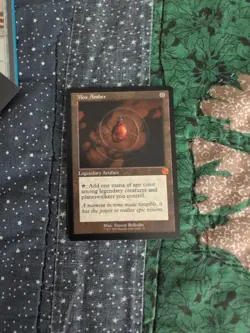 Mox Amber the Brothers' War Retro Frame Mythic Rare Legendary MTG Card - Image 1