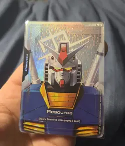 Gundam Card Game GUNDAM RX-78-2 R-002 C+ Resource ENGLISH NEWTYPE RISING - Image 1