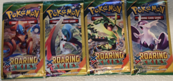 POKEMON XY ROARING SKIES 3 CARD BOOSTER PACK ART SET (4) NEW PACKS - Image 2