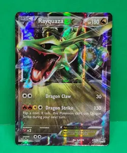 Pokemon Rayquaza EX - XY73 Black Star Promo XY Ultra Rare NM Card - Image 1