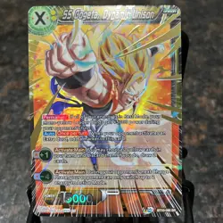 SS Gogeta Dynamic Unison BT10-095 SR Foil 1st Ed. Dragon Ball Super Card Game NM - Image 1