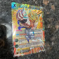 SS Gogeta Dynamic Unison BT10-095 SR Foil 1st Ed. Dragon Ball Super Card Game NM - Image 3