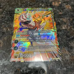 SS Gogeta Dynamic Unison BT10-095 SR Foil 1st Ed. Dragon Ball Super Card Game NM - Image 4